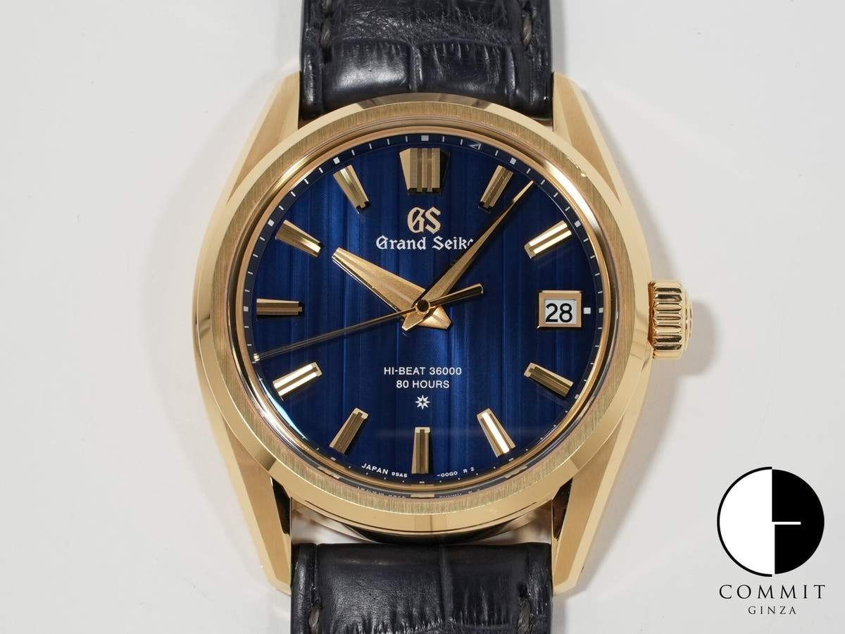 グランドセイコー エボリューション9 コレクション メカニカルハイビート Ref.SLGH020 ブルー文字盤 中古 g4gbmm4r