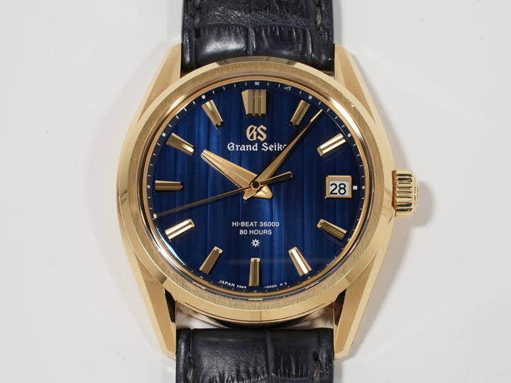 グランドセイコー エボリューション9 コレクション メカニカルハイビート Ref.SLGH020 ブルー文字盤 中古 g4gbmm4r