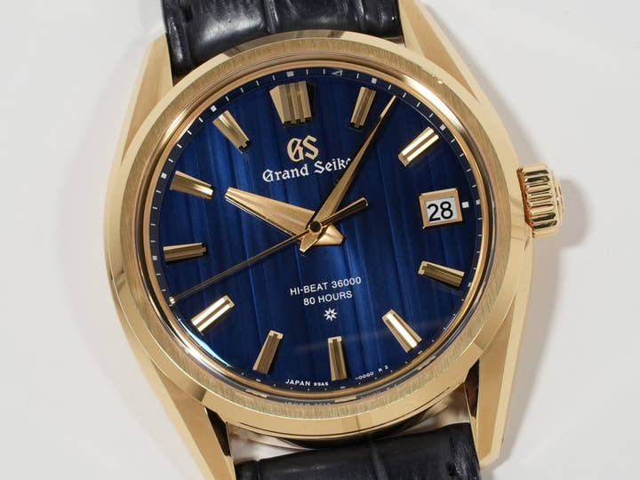 グランドセイコー エボリューション9 コレクション メカニカルハイビート Ref.SLGH020 ブルー文字盤 中古 g4gbmm4r