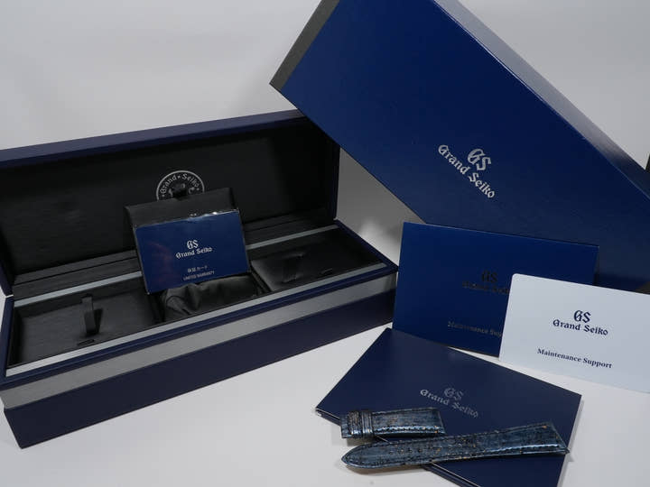 グランドセイコー エボリューション9 コレクション メカニカルハイビート Ref.SLGH020 ブルー文字盤 中古 g4gbmm4r