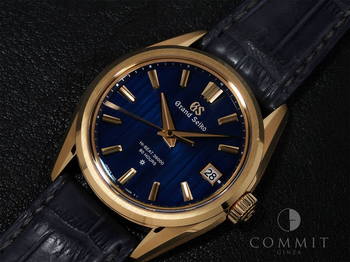 グランドセイコー エボリューション9 コレクション メカニカルハイビート Ref.SLGH020 ブルー文字盤 中古 g4gbmm4r