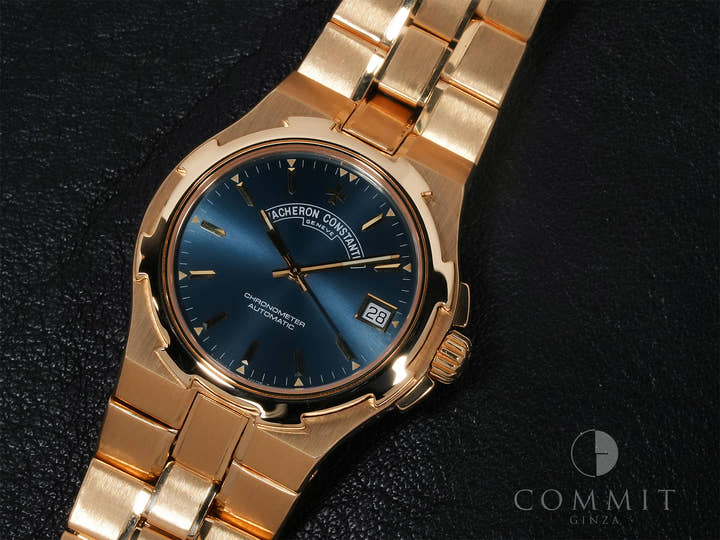 ヴァシュロンコンスタンタン オーヴァーシーズ ラージ Ref.42042/423J-8728 ブルー文字盤 中古 djs9nq55