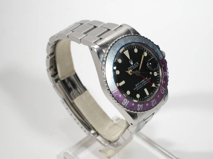 ロレックス GMTマスター Ref.1675 ステンレススチール ブラック文字盤 オイスターブレスレット