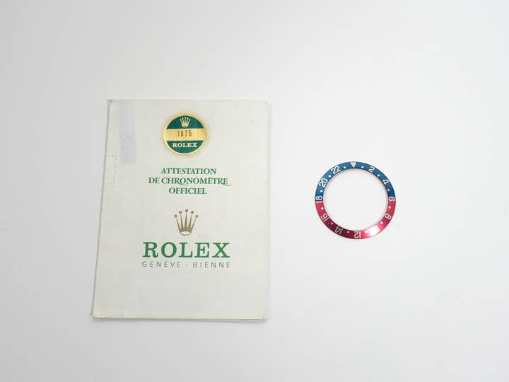 ロレックス GMTマスター Ref.1675 ステンレススチール ブラック文字盤 オイスターブレスレット