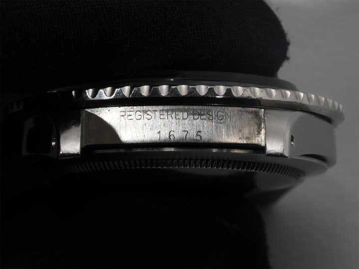 ロレックス GMTマスター Ref.1675 ステンレススチール ブラック文字盤 オイスターブレスレット