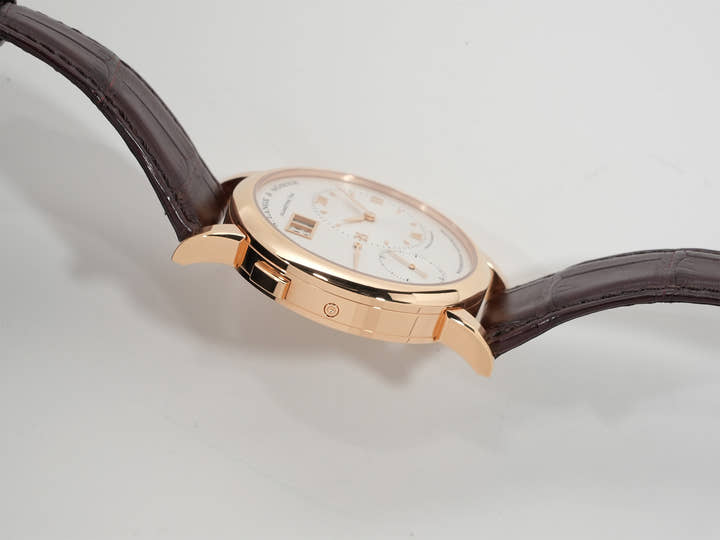 A.ランゲ&ゾーネ ランゲ1 デイマティック Ref.320.032 ピンクゴールド シルバー文字盤 中古 ju8qgpsg