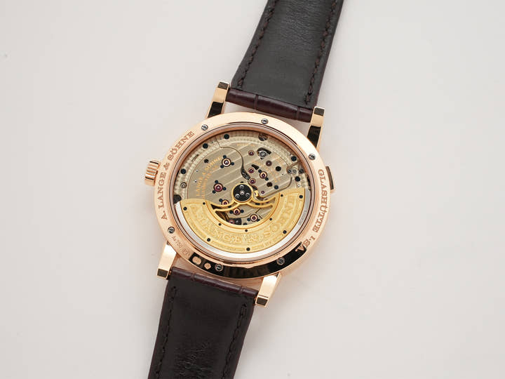 A.ランゲ&ゾーネ ランゲ1 デイマティック Ref.320.032 ピンクゴールド シルバー文字盤 中古 ju8qgpsg