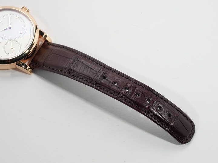 A.ランゲ&ゾーネ ランゲ1 デイマティック Ref.320.032 ピンクゴールド シルバー文字盤 中古 ju8qgpsg