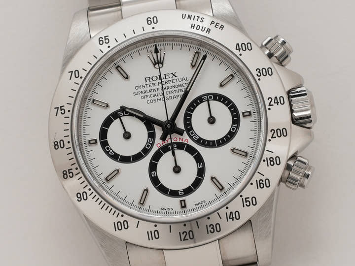 ロレックス デイトナ エルプリメロ Ref.16520 ステンレススチール ホワイト文字盤
