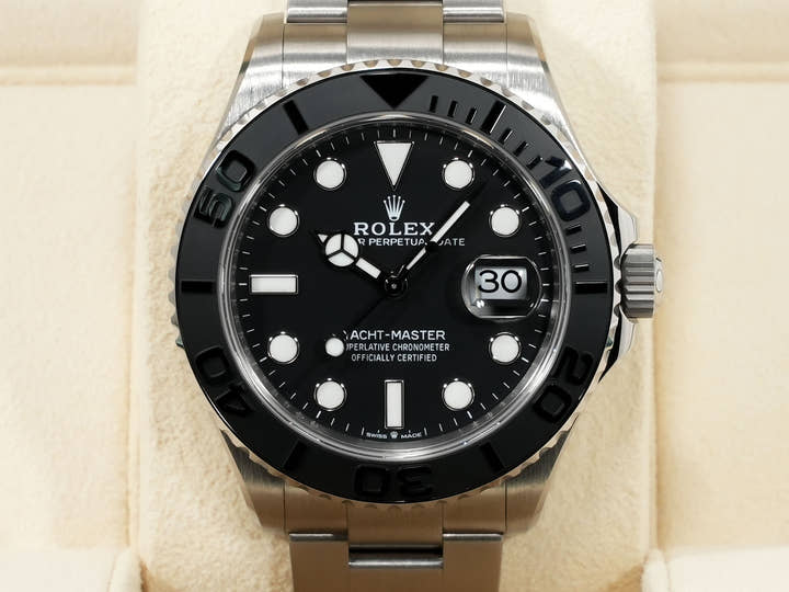 ロレックス ヨットマスター42 Ref.226627 RLXチタン ブラック文字盤