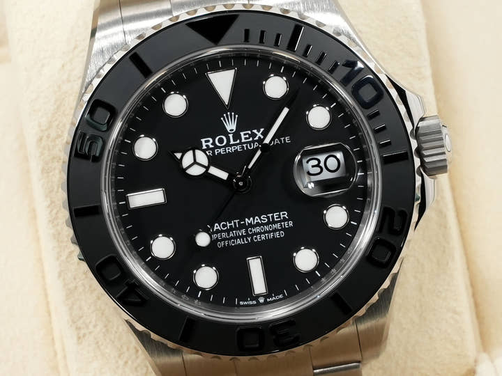 ロレックス ヨットマスター42 Ref.226627 RLXチタン ブラック文字盤