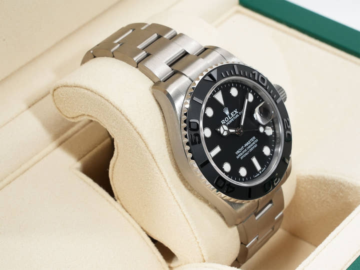 ロレックス ヨットマスター42 Ref.226627 RLXチタン ブラック文字盤