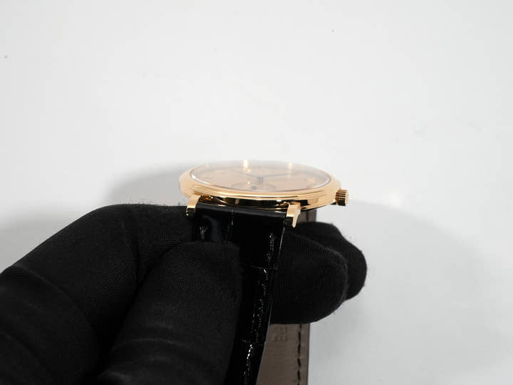 パテックフィリップ カラトラバ Ref.5022J イエローゴールド ゴールドギョーシェ文字盤