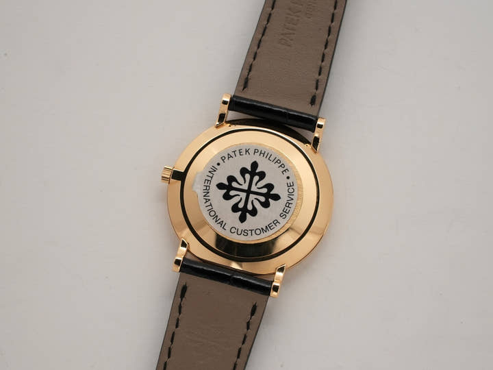 パテックフィリップ カラトラバ Ref.5022J イエローゴールド ゴールドギョーシェ文字盤