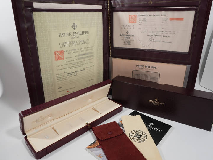 パテックフィリップ カラトラバ Ref.5022J イエローゴールド ゴールドギョーシェ文字盤