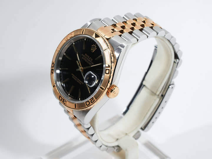 ロレックス デイトジャスト サンダーバード Ref.16263 ステンレススチール/イエローゴールド ブラック文字盤 ジュビリーブレスレット