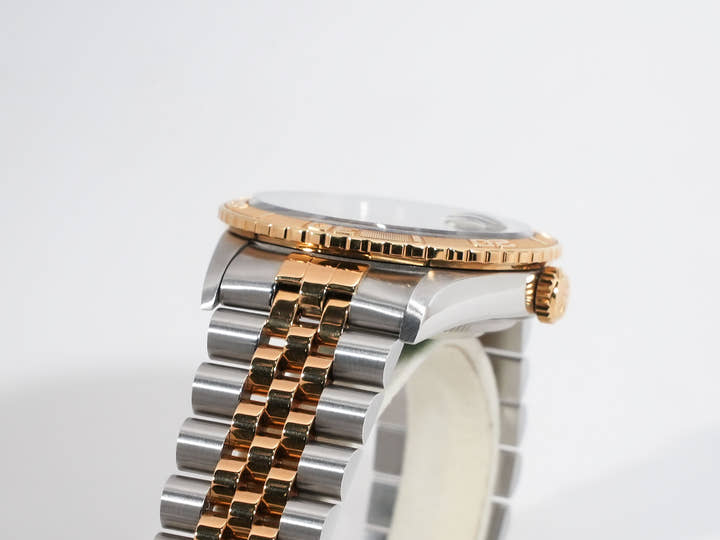 ロレックス デイトジャスト サンダーバード Ref.16263 ステンレススチール/イエローゴールド ブラック文字盤 ジュビリーブレスレット