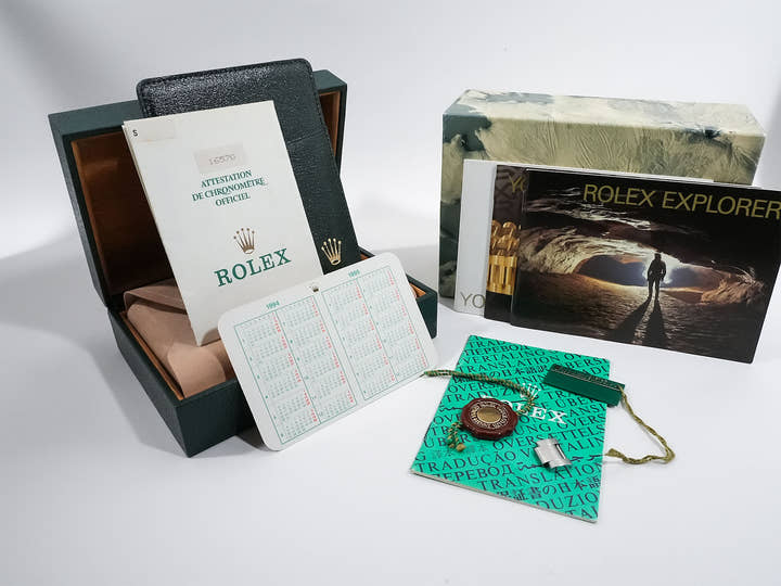 Rolex Explorer II Ref. 16570 Stainless Steel White Dial