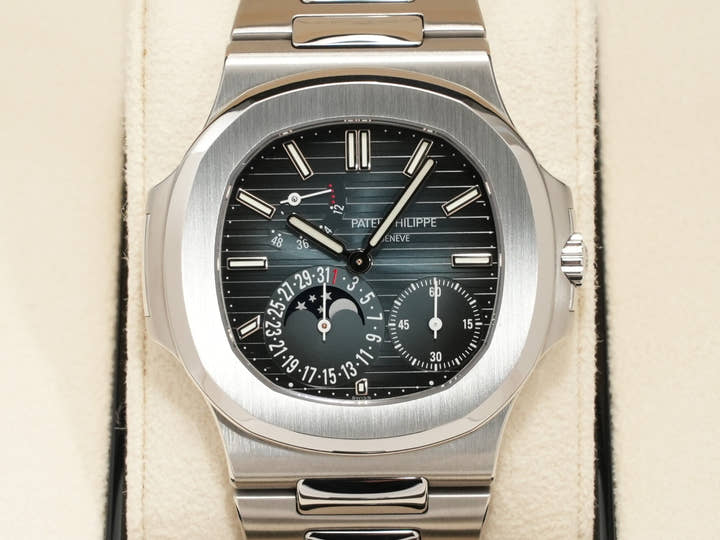 Patek Philippe Nautilus Petite Complication Ref. 5712/1A-001 Stainless Steel Blue Dial