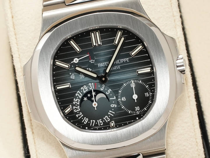Patek Philippe Nautilus Petite Complication Ref. 5712/1A-001 Stainless Steel Blue Dial