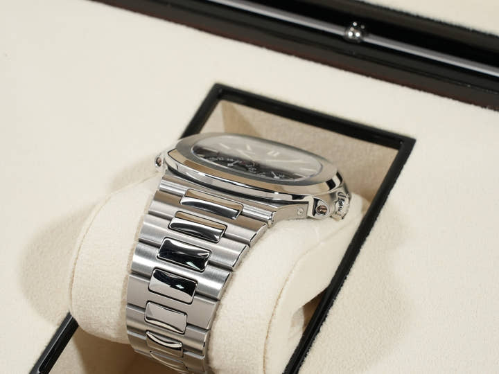 Patek Philippe Nautilus Petite Complication Ref. 5712/1A-001 Stainless Steel Blue Dial