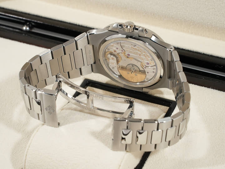 Patek Philippe Nautilus Petite Complication Ref. 5712/1A-001 Stainless Steel Blue Dial
