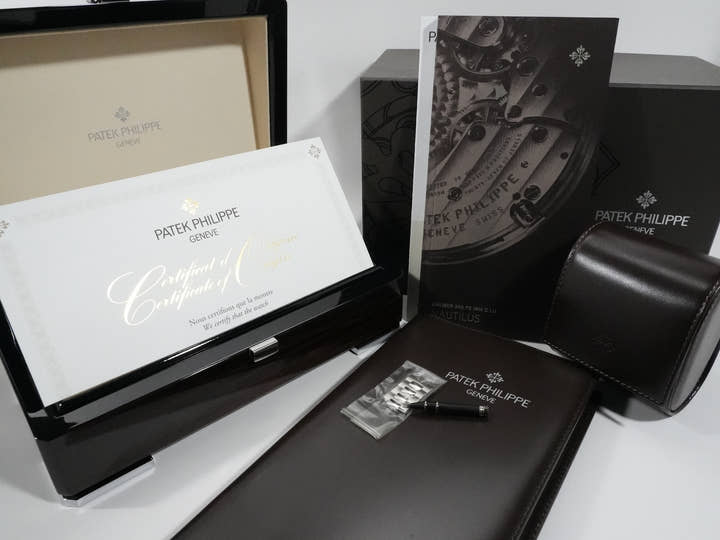 Patek Philippe Nautilus Petite Complication Ref. 5712/1A-001 Stainless Steel Blue Dial