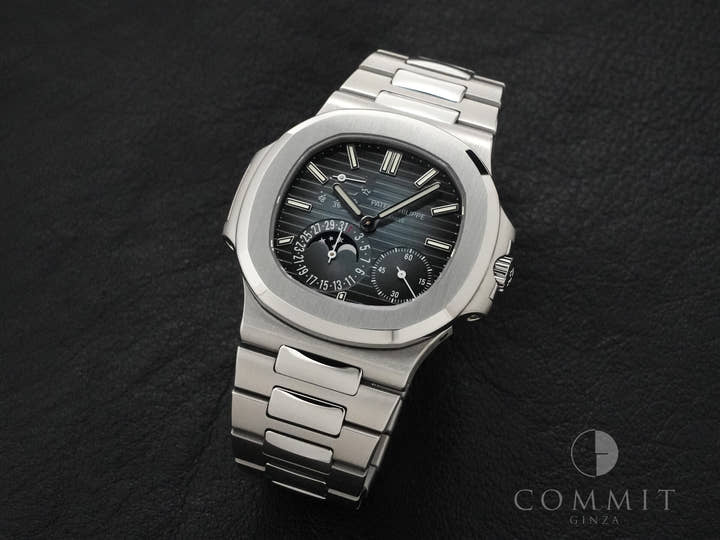 Patek Philippe Nautilus Petite Complication Ref. 5712/1A-001 Stainless Steel Blue Dial