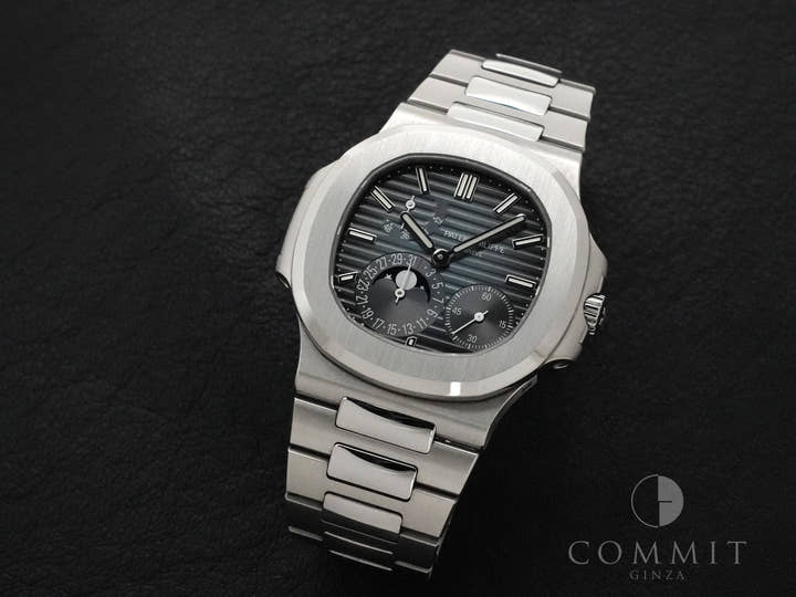 パテックフィリップ ノーチラス プチコンプリケーション Ref.5712/1A-001 ステンレススチール ブルー文字盤