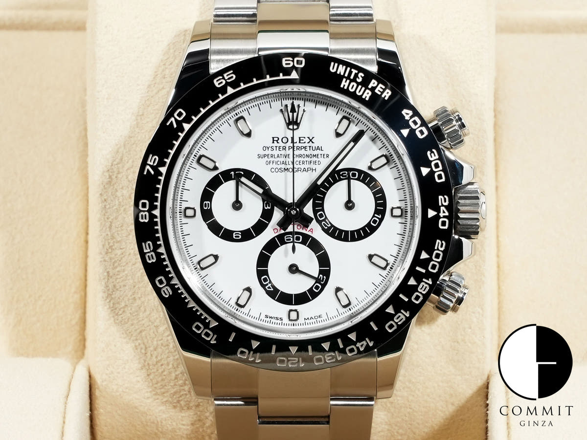 ロレックス デイトナ Ref.116500LN ステンレススチール ホワイト文字盤