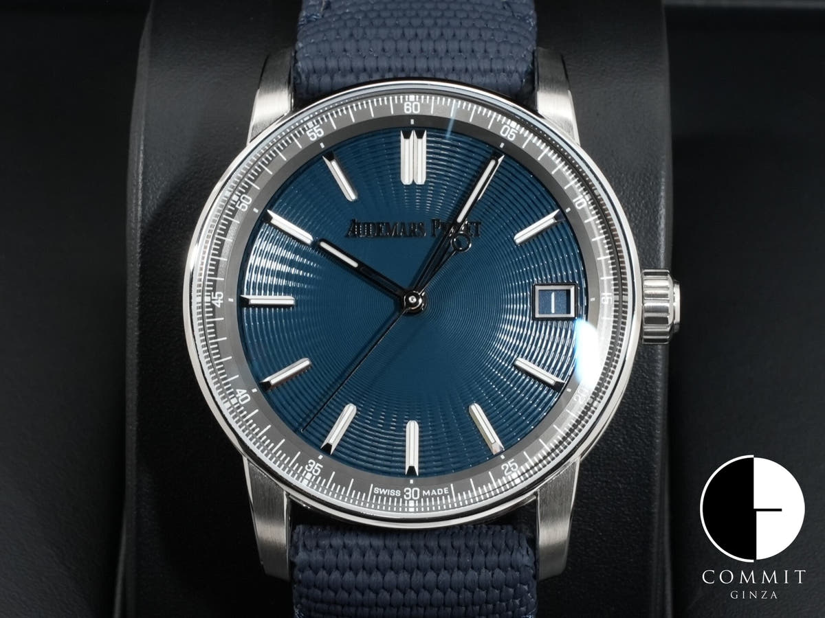 オーデマピゲ CODE 11.59 バイ オーデマ ピゲ Ref.15210ST.OO.A348KB.01 ステンレススチール ナイトブルー文字盤