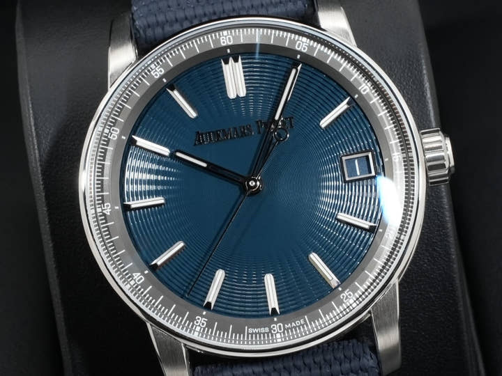 オーデマピゲ CODE 11.59 バイ オーデマ ピゲ Ref.15210ST.OO.A348KB.01 ステンレススチール ナイトブルー文字盤