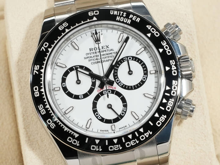 ロレックス デイトナ Ref.126500LN ステンレススチール ホワイト文字盤