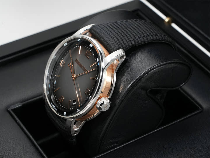 オーデマピゲ CODE 11.59 バイ オーデマ ピゲ Ref.15210CR.OO.A002CR.01 ホワイトゴールド/ピンクゴールド グレーラッカー文字盤