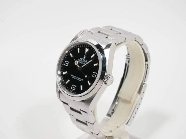 ロレックス エクスプローラーI Ref.14270 ステンレススチール ブラック文字盤