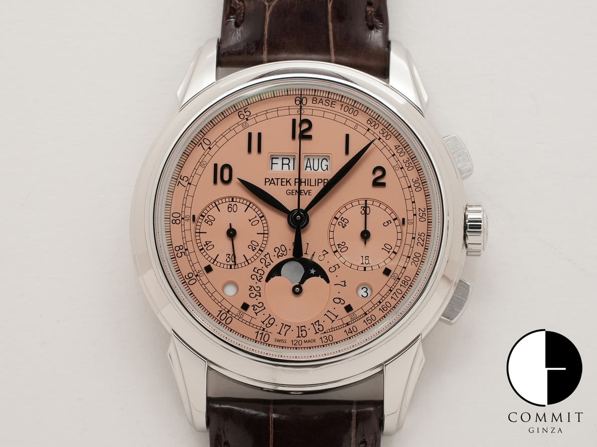パテックフィリップ パーペチュアルカレンダー クロノグラフ Ref.5270P-001 プラチナ ゴールデンオパーリン文字盤