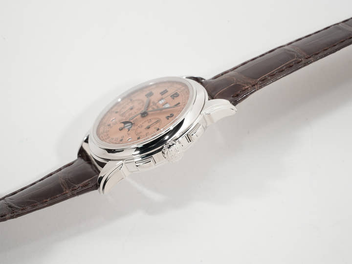 パテックフィリップ パーペチュアルカレンダー クロノグラフ Ref.5270P-001 プラチナ ゴールデンオパーリン文字盤