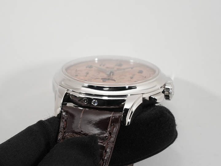 パテックフィリップ パーペチュアルカレンダー クロノグラフ Ref.5270P-001 プラチナ ゴールデンオパーリン文字盤