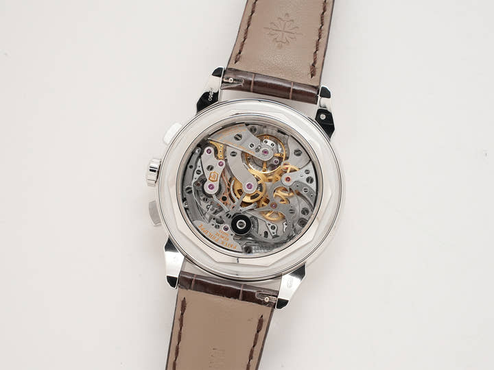 パテックフィリップ パーペチュアルカレンダー クロノグラフ Ref.5270P-001 プラチナ ゴールデンオパーリン文字盤