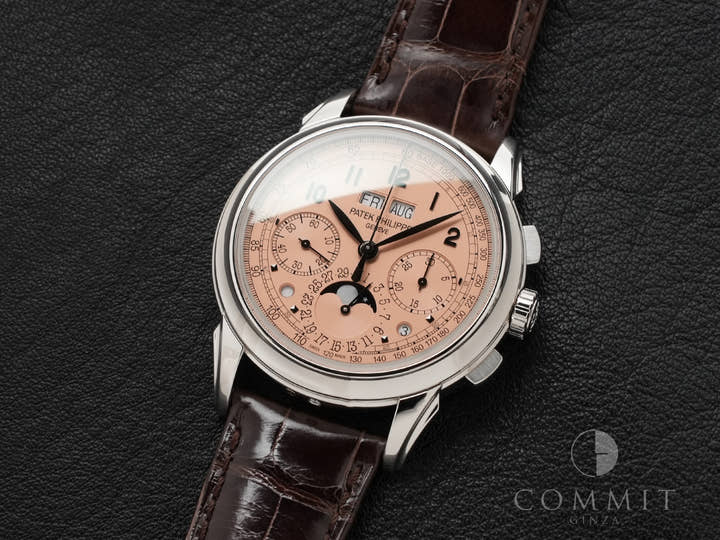 パテックフィリップ パーペチュアルカレンダー クロノグラフ Ref.5270P-001 プラチナ ゴールデンオパーリン文字盤