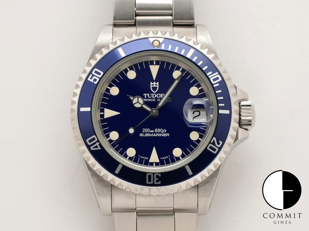 チューダー(チュードル) サブマリーナデイト Ref.79190 ブルー文字盤 美品 997kgh7o