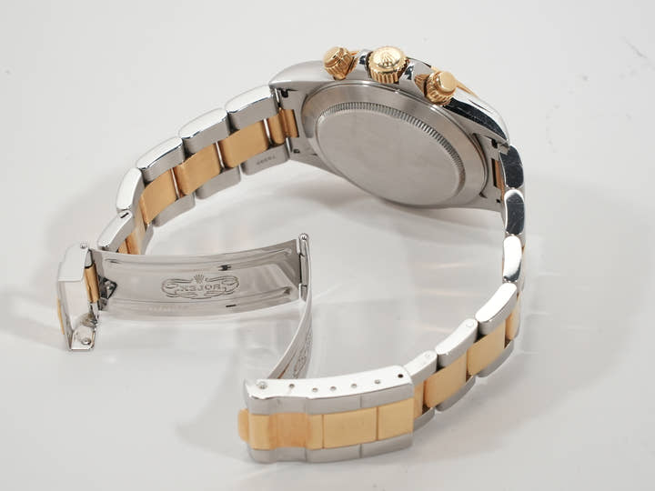 ロレックス デイトナ エルプリメロ Ref.16523 ステンレススチール/イエローゴールド ホワイト文字盤