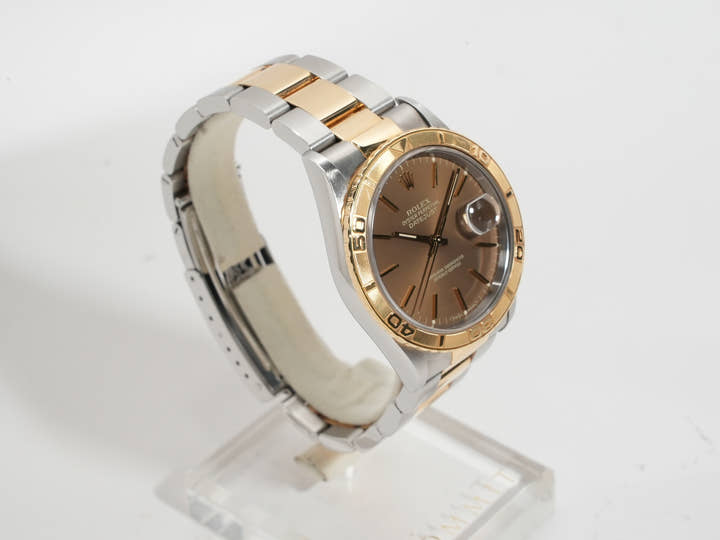 ロレックス デイトジャスト サンダーバード Ref.16263 ステンレススチール/イエローゴールド ブロンズ文字盤