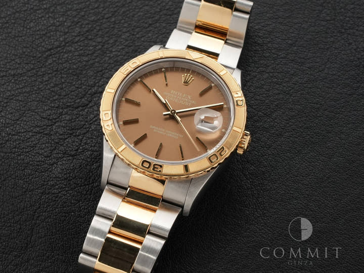 ロレックス デイトジャスト サンダーバード Ref.16263 ステンレススチール/イエローゴールド ブロンズ文字盤