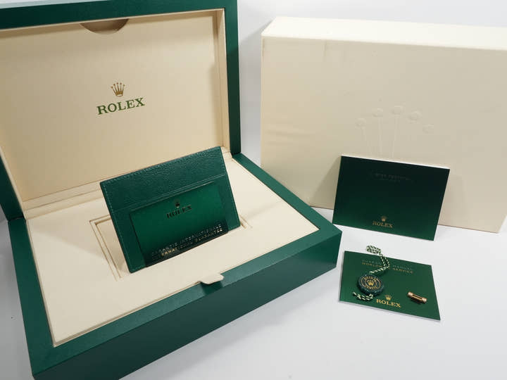 ロレックス デイデイト36 Ref.128348RBR イエローゴールド パヴェダイヤxレインボーサファイア文字盤