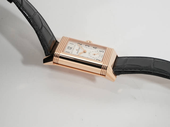 ジャガールクルト レベルソ クラシック デュオ スモールセコンド Ref.Q3842520 シルバーグレー文字盤 中古 5kw5yg8h