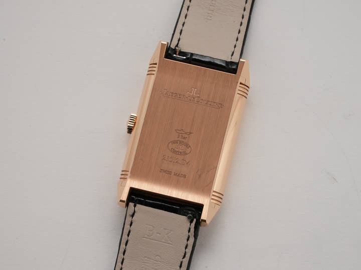 ジャガールクルト レベルソ クラシック デュオ スモールセコンド Ref.Q3842520 シルバーグレー文字盤 中古 5kw5yg8h