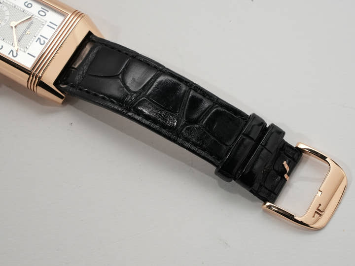 ジャガールクルト レベルソ クラシック デュオ スモールセコンド Ref.Q3842520 シルバーグレー文字盤 中古 5kw5yg8h