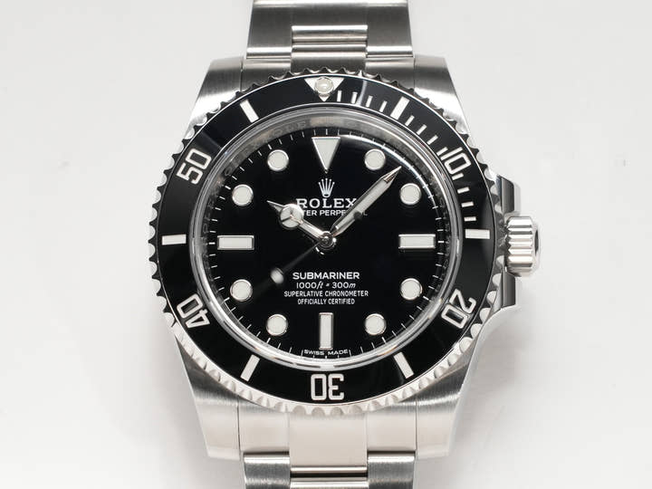 ロレックス サブマリーナー ノンデイト Ref.114060 ステンレススチール ブラック文字盤