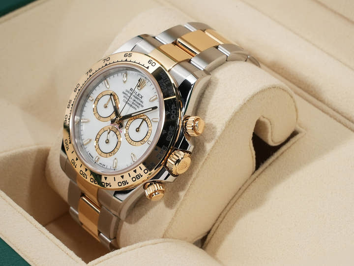ロレックス デイトナ Ref.126503 ステンレススチール/イエローゴールド ホワイト文字盤